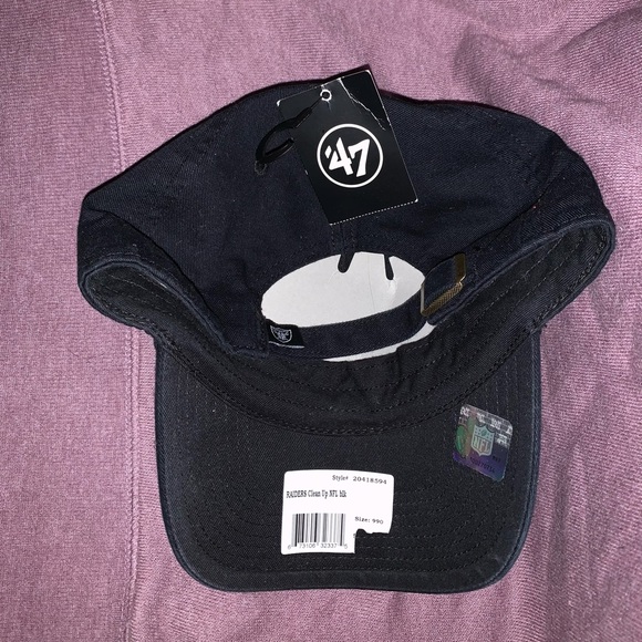 ๐ดโโ ๏ธ๐ Las Vegas Raiders NFL Football Relaxed Fit โ47 Hat โ ๏ธ๐๐๐ดโโ ๏ธโ๏ธ - Picture 2 of 7